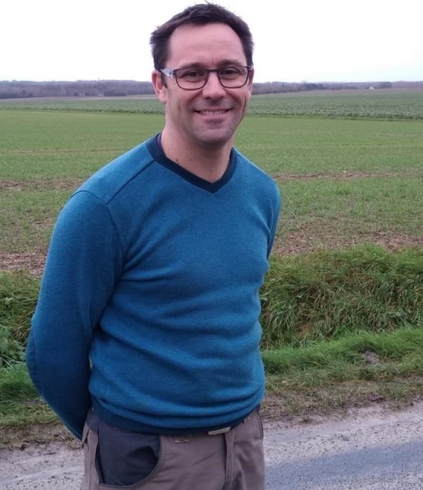 Arnaud Cadon agriculteur en Indre et Loire