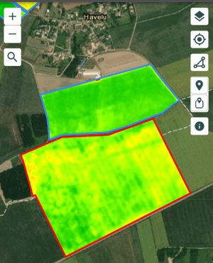 biomasse NDVI spotifarm
